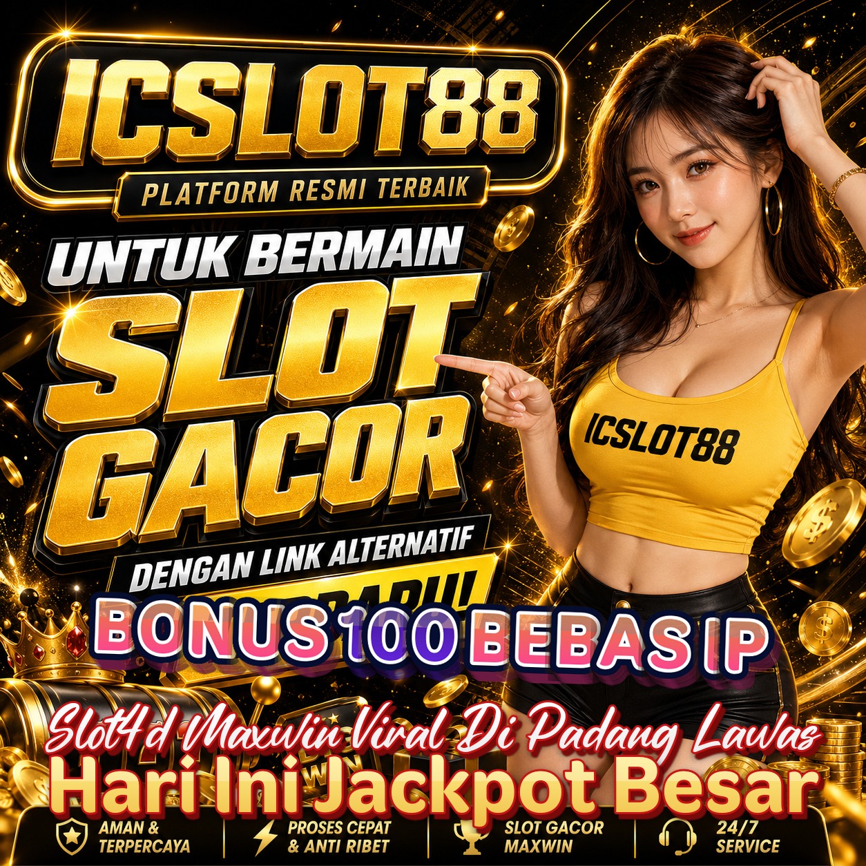BONUS 100 BEBAS IP